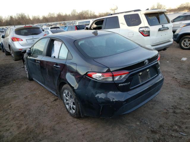 Photo 2 from auction – 2021 TOYOTA COROLLA LE with VIN 5YFEPMAE7MP217169