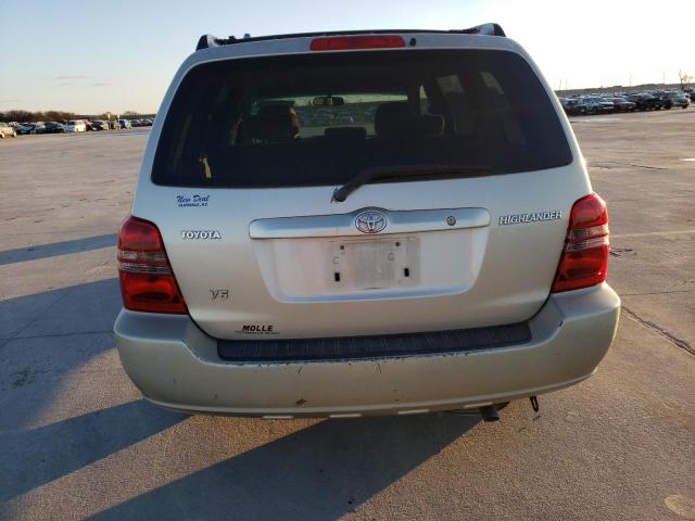Photo 6 from auction – 2001 TOYOTA HIGHLANDER with VIN JTEGF21A310020353