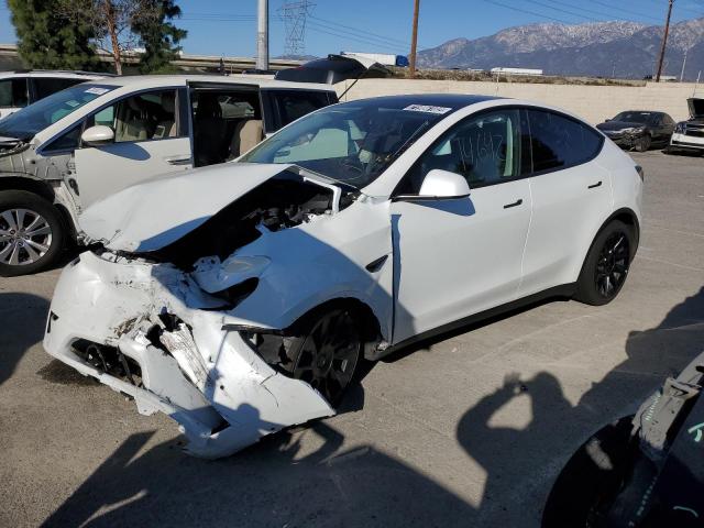 TESLA MODEL Y 2022 with VIN 7SAYGDEE1NF387213 - Photo from auction