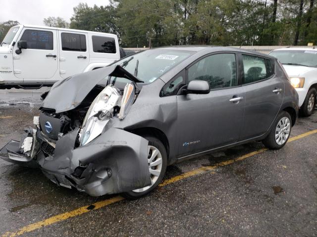 NISSAN LEAF S 2015 with VIN 1N4AZ0CP7FC314910 - Photo from auction