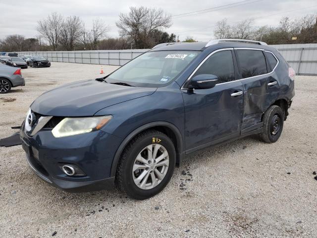NISSAN ROGUE S 2015 with VIN KNMAT2MTXFP526745 - Photo from auction