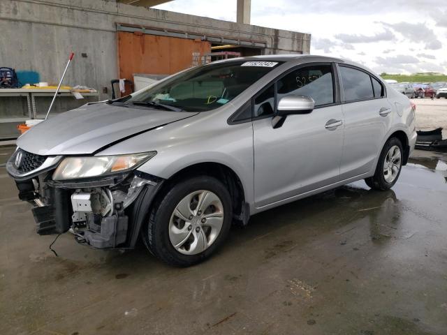 Photo 1 from auction – 2015 HONDA CIVIC LX with VIN 19XFB2F55FE102574