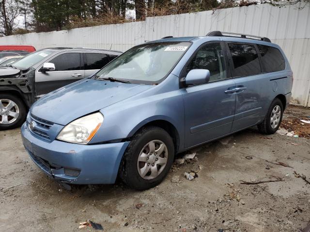 KIA SEDONA EX 2009 with VIN KNDMB233296275506 - Photo from auction