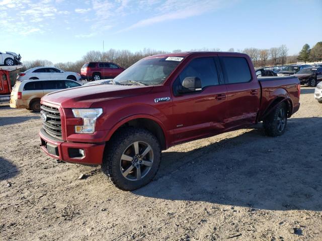 FORD F150 SUPER 2017 with VIN 1FTEW1EP4HKD85725 - Photo from auction
