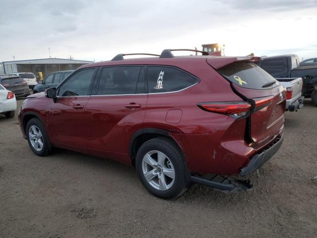 Photo 2 from auction – 2021 TOYOTA HIGHLANDER with VIN 5TDBZRBH5MS136858