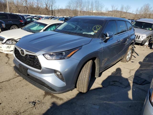 Photo 1 from auction – 2022 TOYOTA HIGHLANDER with VIN 5TDBZRBHXNS229568