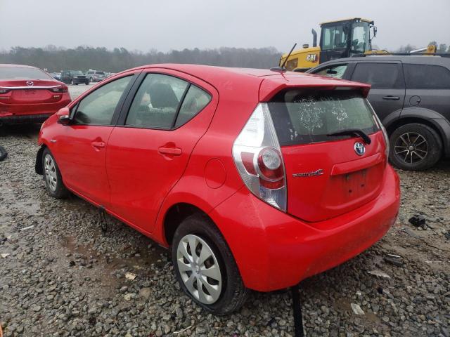 Photo 2 from auction – 2012 TOYOTA PRIUS C with VIN JTDKDTB31C1503766