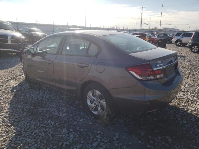 Photo 2 from auction – 2014 HONDA CIVIC LX with VIN 19XFB2F53EE015674