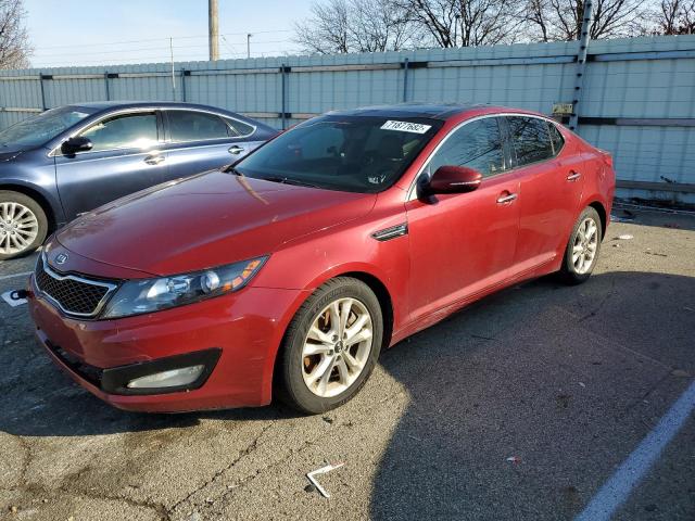 KIA OPTIMA EX 2011 with VIN KNAGN4A60B5095396 - Photo from auction