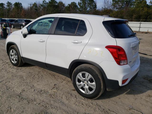 Photo 2 from auction – 2019 CHEVROLET TRAX LS with VIN 3GNCJKSB0KL165886