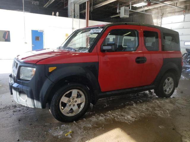 HONDA ELEMENT EX 2005 with VIN 5J6YH28635L001952 - Photo from auction