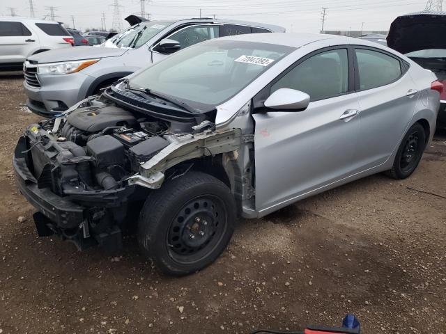 HYUNDAI ELANTRA GL 2012 with VIN 5NPDH4AE3CH141101 - Photo from auction