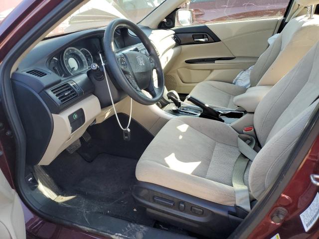 Photo 7 from auction – 2014 HONDA ACCORD EX with VIN 1HGCR2F75EA287874