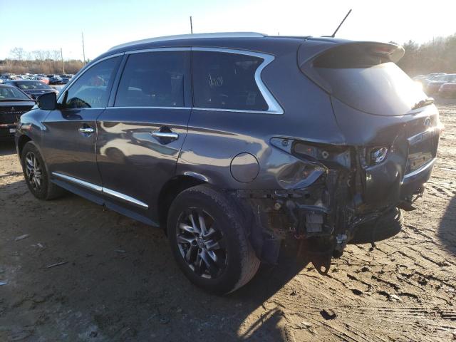 Photo 2 from auction – 2013 INFINITI JX35 with VIN 5N1AL0MM7DC313474