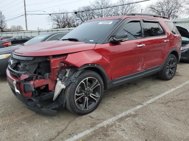 FORD EXPLORER S 2013 with VIN 1FM5K8GT1DGC58230 - Photo from auction