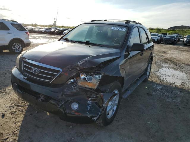 KIA SORENTO EX 2007 with VIN KNDJD736175675385 - Photo from auction