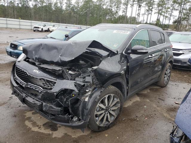 KIA SPORTAGE E 2017 with VIN KNDPNCAC6H7201169 - Photo from auction