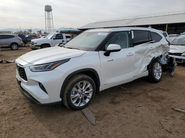 TOYOTA HIGHLANDER 2021 with VIN 5TDDBRCH9MS053994 - Photo from auction