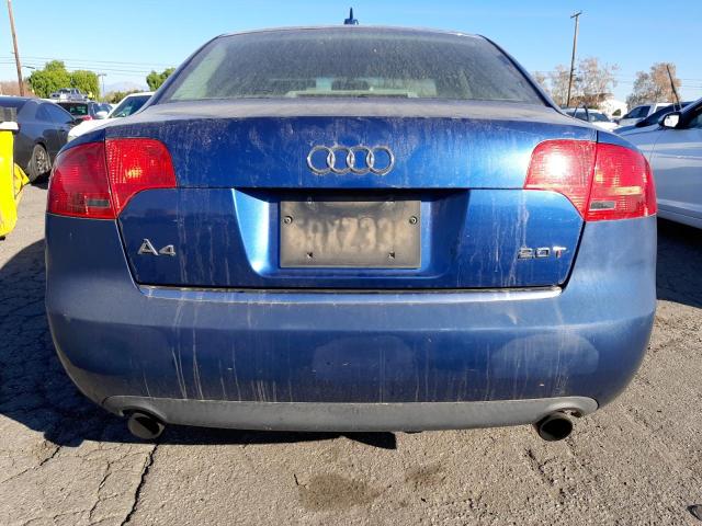 Photo 6 from auction – 2006 AUDI A4 2 TURBO with VIN WAUAF78E76A035355