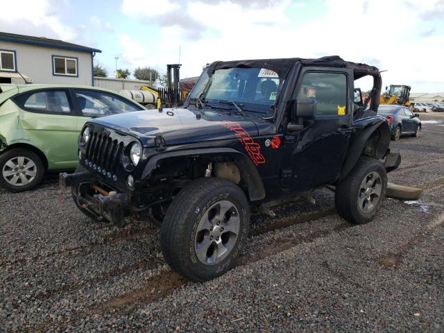 JEEP WRANGLER S 2016 with VIN 1C4AJWAGXGL147869 - Photo from auction