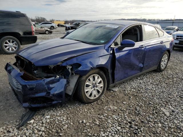 FORD FUSION S 2013 with VIN 3FA6P0G70DR139856 - Photo from auction