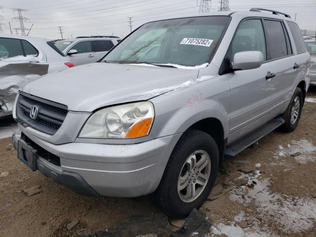 HONDA PILOT EXL 2004 with VIN 2HKYF18594H516244 - Photo from auction