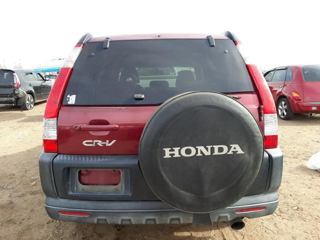 Photo 6 from auction – 2006 HONDA CR-V EX with VIN JHLRD68846C019783