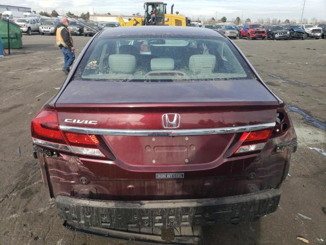 Photo 6 from auction – 2015 HONDA CIVIC LX with VIN 19XFB2F56FE106150