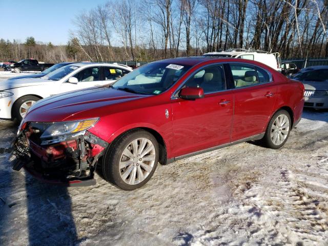 LINCOLN MKS 2013 with VIN 1LNHL9FT7DG606744 - Photo from auction