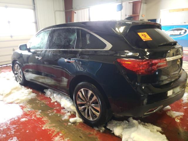 Photo 2 from auction – 2016 ACURA MDX TECHNO with VIN 5FRYD4H44GB044065