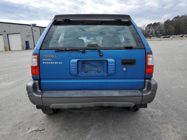 Photo 6 from auction – 2001 ISUZU RODEO S with VIN 4S2CK58W014327932