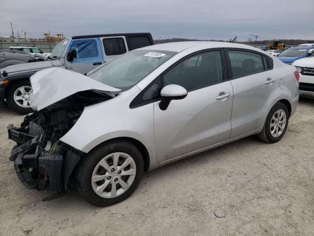 KIA RIO LX 2013 with VIN KNADM4A36D6106765 - Photo from auction