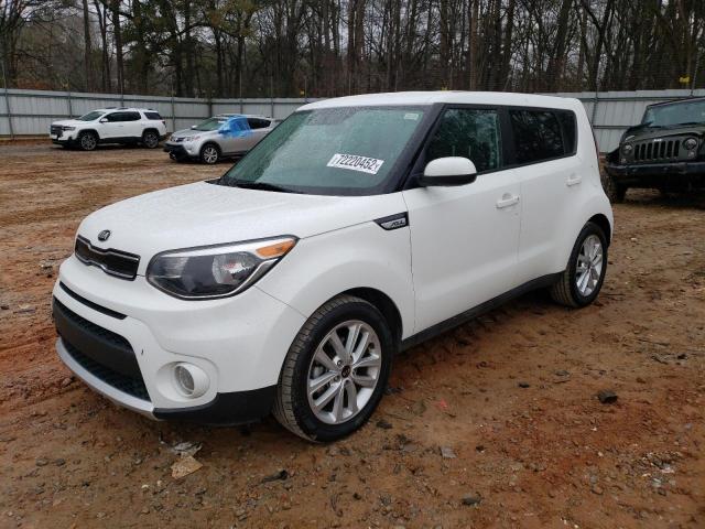 KIA SOUL + 2018 with VIN KNDJP3A53J7902291 - Photo from auction
