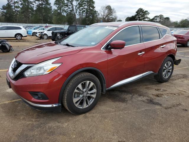 NISSAN MURANO S 2016 with VIN 5N1AZ2MG0GN154469 - Photo from auction