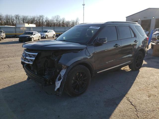 FORD EXPLORER X 2018 with VIN 1FM5K7D8XJGA63491 - Photo from auction