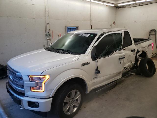 FORD F150 SUPER 2017 with VIN 1FTEW1EG0HFB72926 - Photo from auction