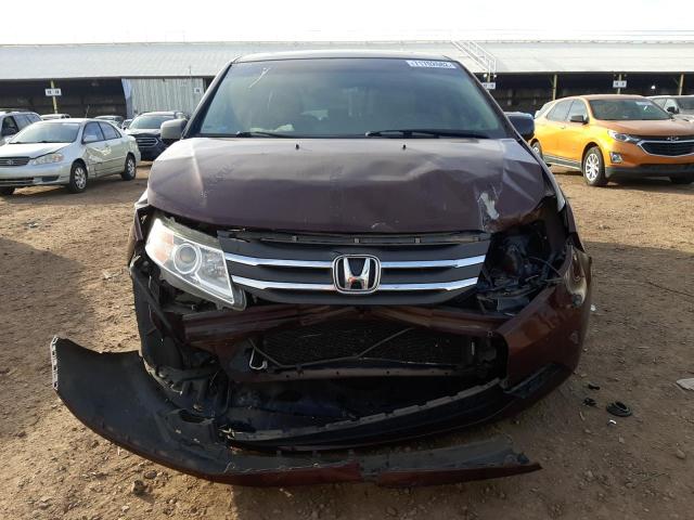 Photo 5 from auction – 2011 HONDA ODYSSEY EX with VIN 5FNRL5H61BB091692