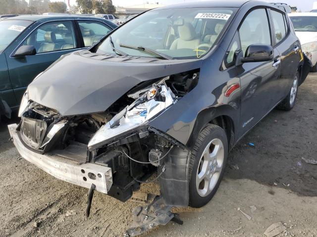 NISSAN LEAF S 2013 with VIN 1N4AZ0CP0DC413811 - Photo from auction