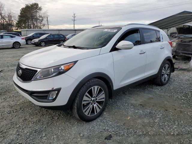KIA SPORTAGE E 2014 with VIN KNDPC3AC1E7569910 - Photo from auction