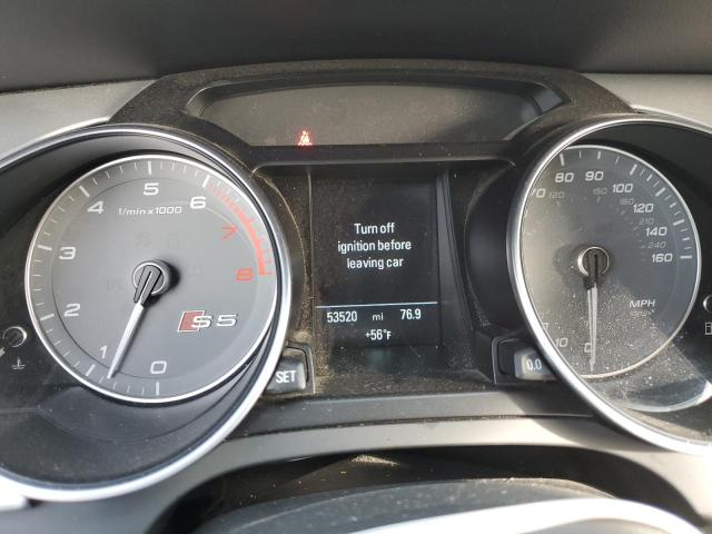 Photo 9 from auction – 2015 AUDI S5 PREMIUM with VIN WAUGGAFR8FA056855