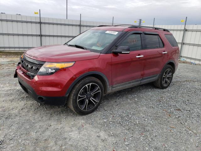 Photo 1 from auction – 2014 FORD EXPLORER S with VIN 1FM5K8GT1EGB71820