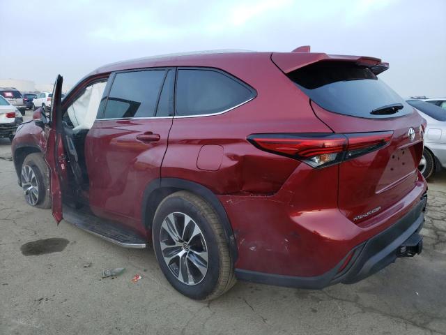 Photo 2 from auction – 2022 TOYOTA HIGHLANDER with VIN 5TDHZRAH9NS110776