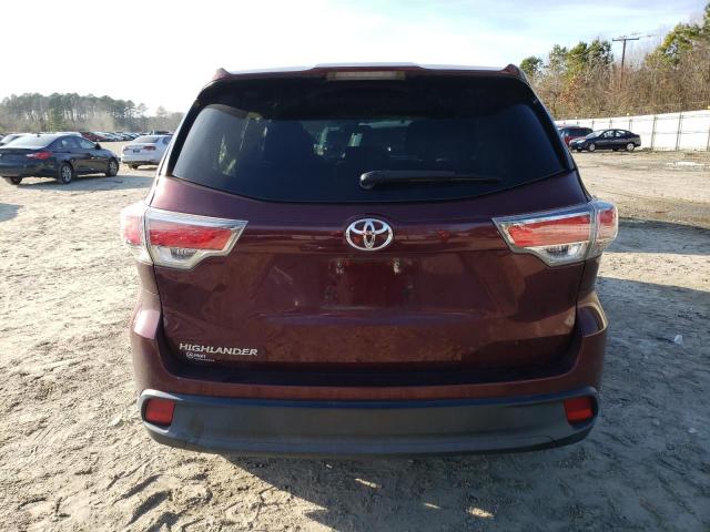 Photo 6 from auction – 2016 TOYOTA HIGHLANDER with VIN 5TDZARFH6GS019519