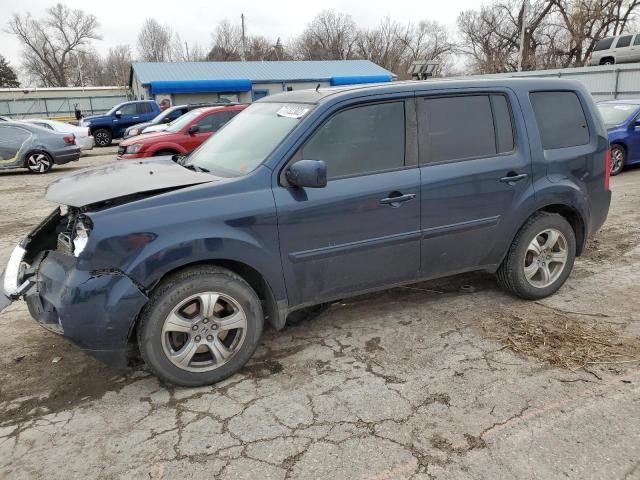 HONDA PILOT EXL 2012 with VIN 5FNYF4H67CB043032 - Photo from auction