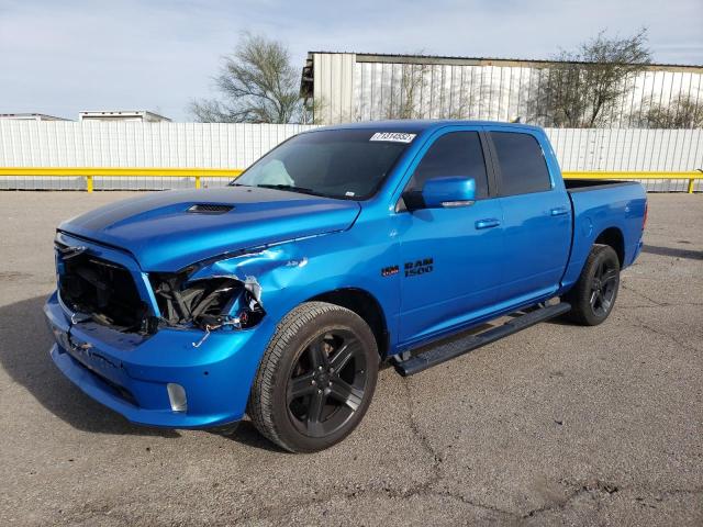 RAM 1500 SPORT 2018 with VIN 1C6RR6MTXJS195798 - Photo from auction