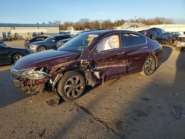 HONDA ACCORD EX 2016 with VIN 1HGCR2F75GA226754 - Photo from auction