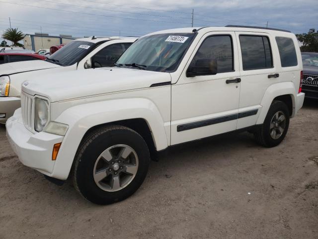 JEEP LIBERTY SP 2008 with VIN 1J8GP28K68W228159 - Photo from auction
