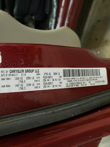 Photo 14 from auction – 2014 DODGE GRAND CARA with VIN 2C4RDGCG1ER320146