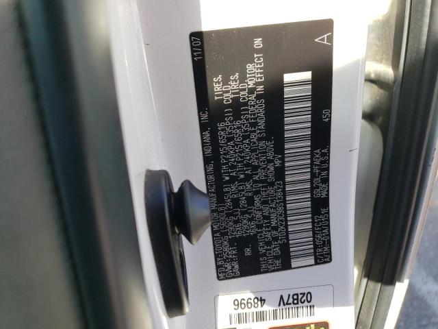 Photo 14 from auction – 2008 TOYOTA SIENNA CE with VIN 5TDZK23C98S138423