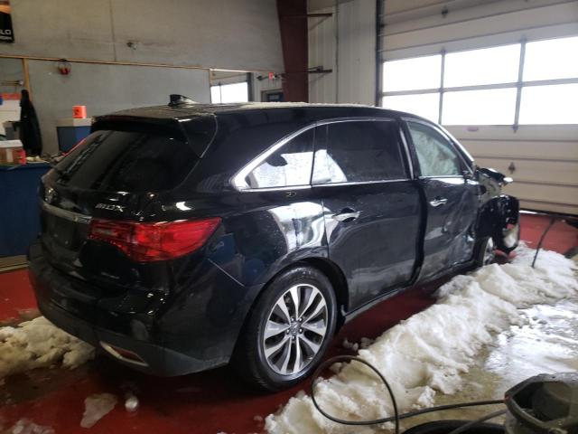 Foto 3 de la subasta – 2016 ACURA MDX TECHNO con VIN 5FRYD4H44GB044065